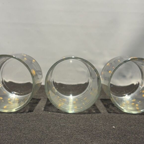 Gold and Black Glass Candle Holders Set - Picture 10 of 10